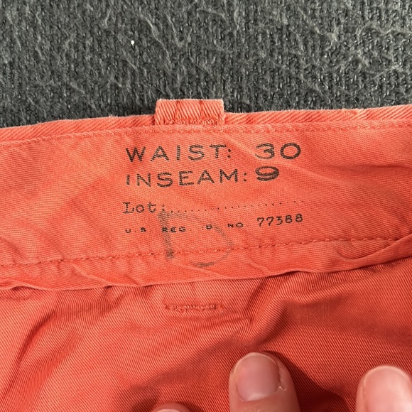 J. Crew orange shorts - Picture 3 of 7